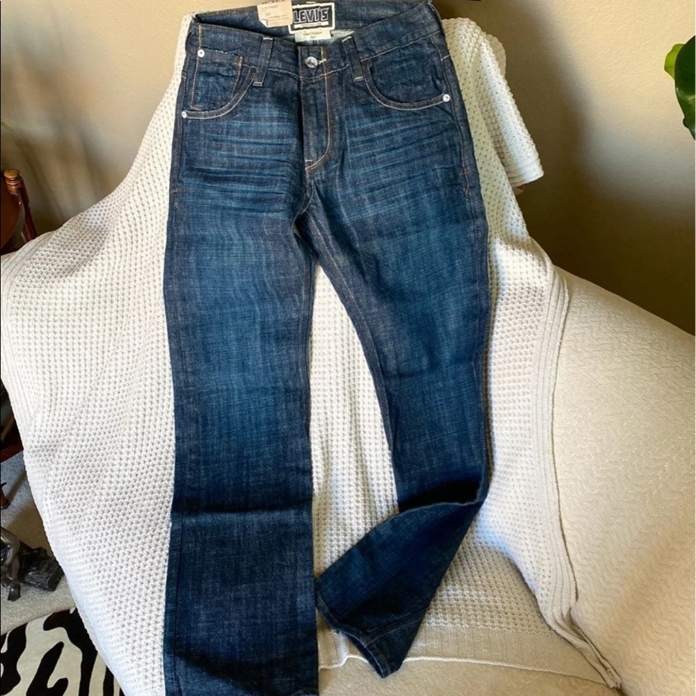 NWT! Mens Levi's 514 jeans, Slim Straight W30 x L32, Dark Wash
